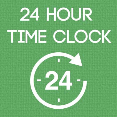 24 Hour Time Clock - Real Time Clock, Reference, Uses ...