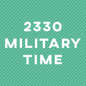 is 2230 Military Time?